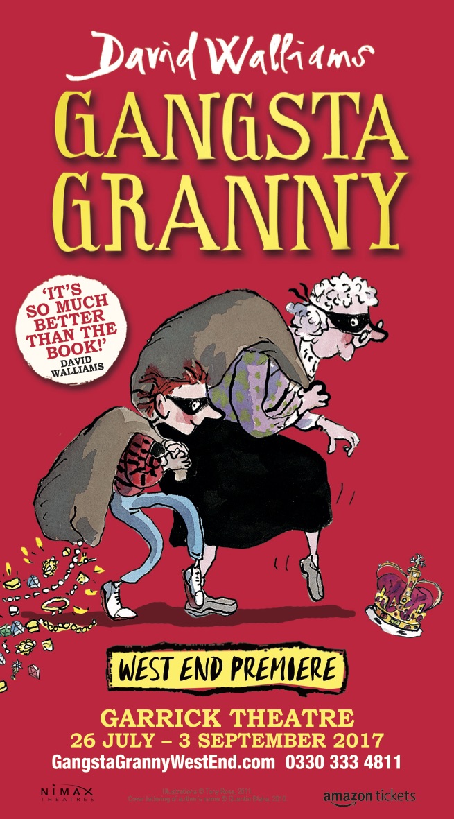 David Walliams' Gangsta Granny West End launch 